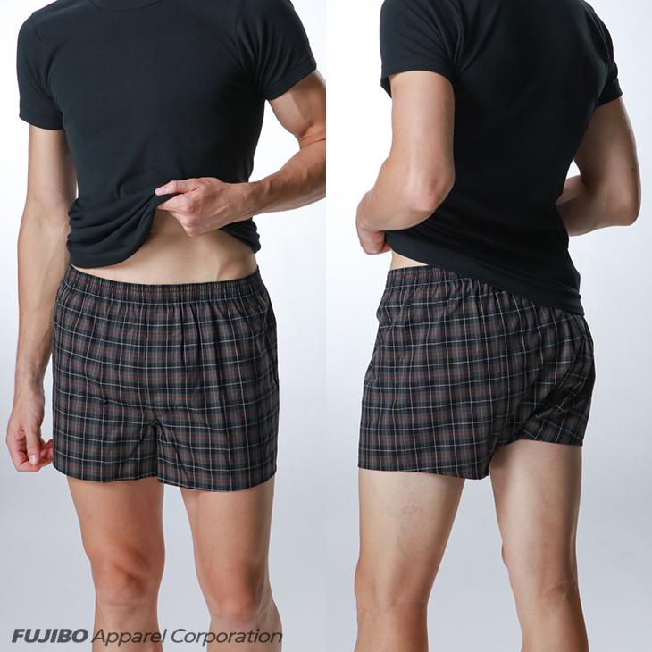 トランクス 4枚組 B.V.D. シャンブレー チェック 綿100％ 無地 布帛メンズ  アンダーウェア 男性下着 肌着 BVD bvd インナーウェア ポイント利用 爆買 | B.V.D | 14