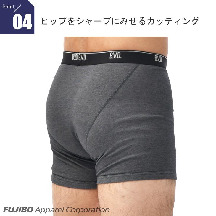 ボクサーパンツ メンズ bvd 4枚組 吸水速乾 B.V.D.  セット アンダーウェア 男性 下着 肌着 インナー bvd 肌着 ポイント利用 爆買 | B.V.D | 10