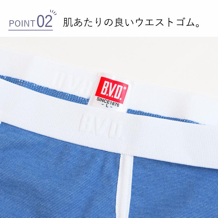 パイピングビキニブリーフ 吸水速乾 メンズ B.V.D. 2枚組 セット 配色 メンズ アンダーウェア 下着 BVD インナー 直営店限定品 爆買 | B.V.D | 06