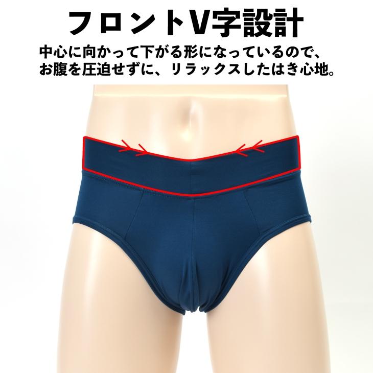 B.V.D ビキニブリーフ WEB限定 B.V.D. ベルトレス ウエストゴムなし