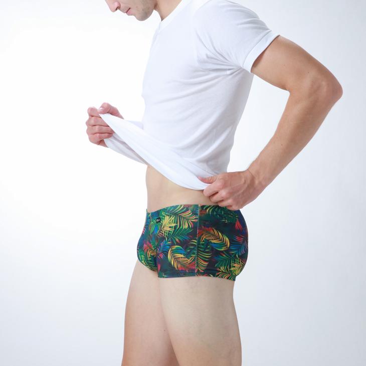 インヴェル ボクサーパンツ 3XL バイオセラミック メンズ インナー メンズボクサーパンツ ミディアムボクサーパンツ 下着 アンダー