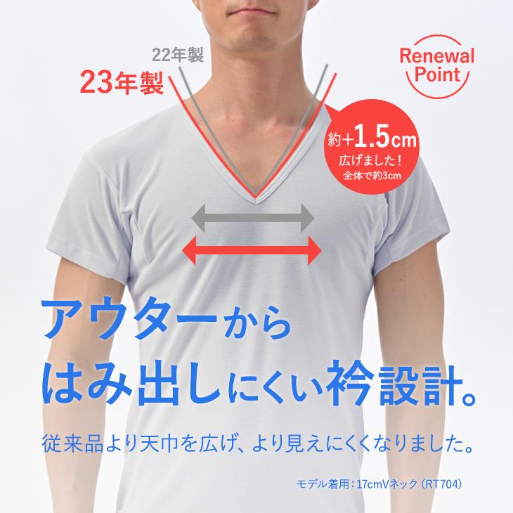 タンクトップ シャツ Vネックスリーブレス ワキ汗対策 肌着 クールエディット 22cm 吸水速乾 抗菌防臭 bvd メンズインナー 下着 ビジネス ポイント利用 爆買 | B.V.D | 13