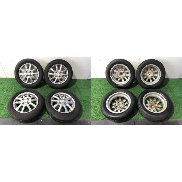 13インチ 社外アルミ ホイール タイヤ 4本セット メーカー不明 13×4J PCD 100-4H 4穴 155/65R13 軽自動車 : 000045169947190 : bw-kawasakiヤフー店 - 通販 - Yahoo!ショッピング 13インチ 社外アルミ ホイール タイヤ 4本セット メーカー不明 13×4J PCD 100-4H 4穴 155/65R13 軽自動車 : 000045169947190 : bw-kawasakiヤフー店 - 通販 - Yahoo!ショッピング