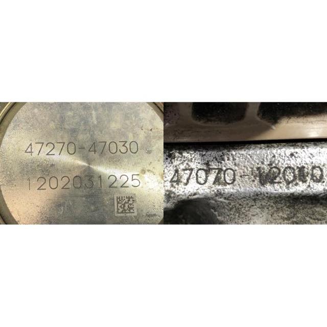 プリウスα DAA-ZVW41W ブレーキマスターASSY 47270-47030 47050-47100