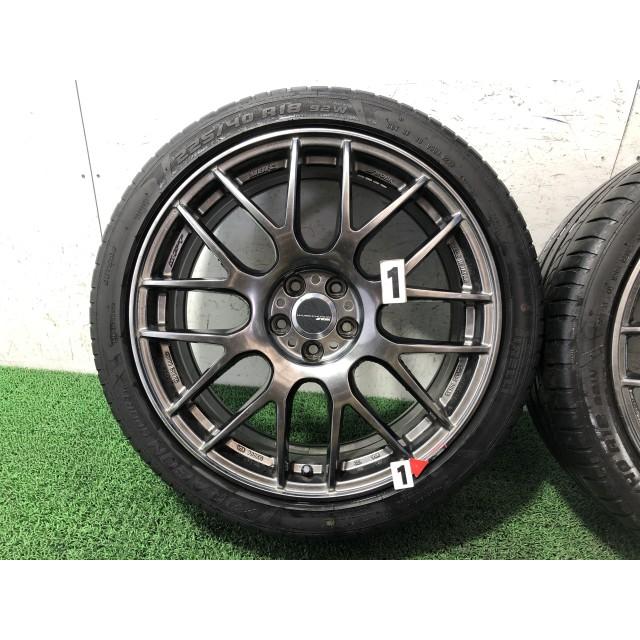 WORK EMOTION 18インチ アルミホイールタイヤ 4本セット レクサス（LEXUS） WORK EMOTION エモーション 4本セット 18インチ 18