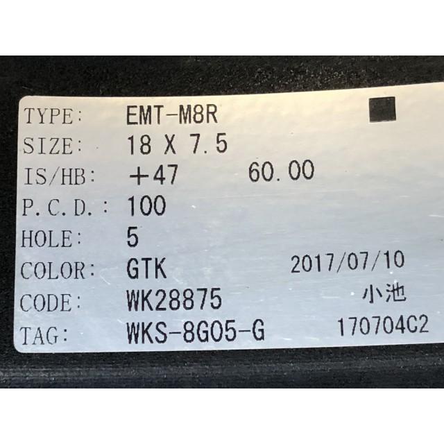 レクサス（LEXUS） WORK EMOTION エモーション 4本セット 18インチ 18