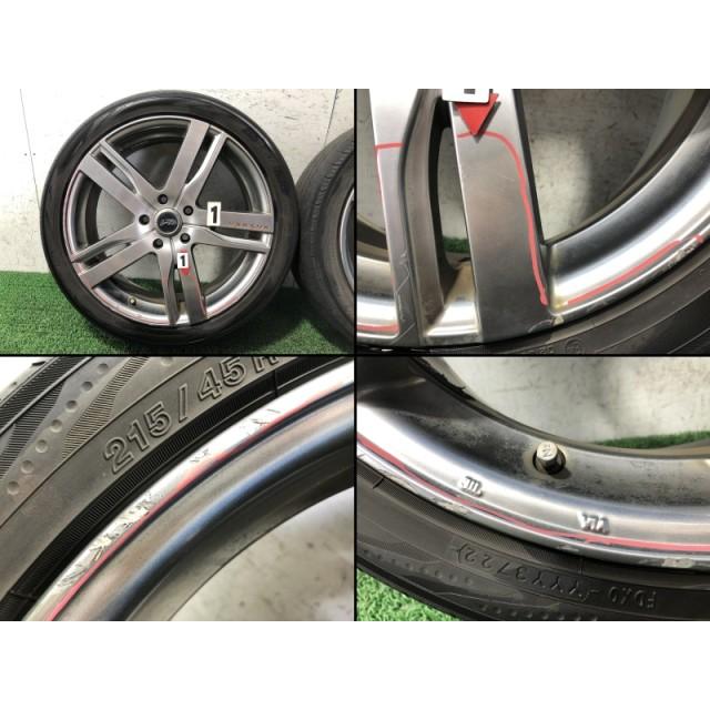 ヴォクシー 社外 ホイール 4本セット 18インチ 18× 7.0J オフセット 52