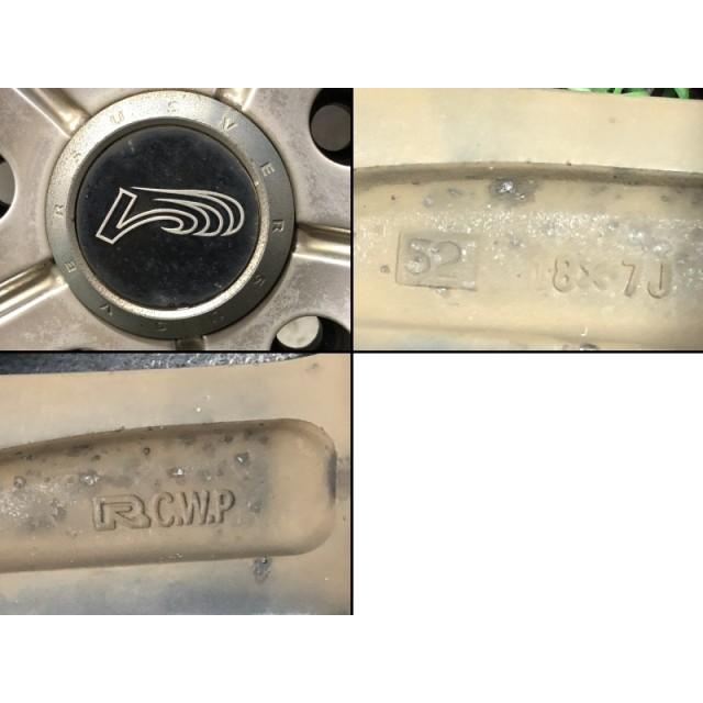 ヴォクシー 社外 ホイール 4本セット 18インチ 18× 7.0J オフセット 52
