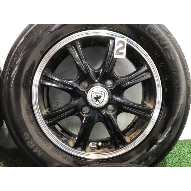 タント 社外 ホイール 4本セット 13インチ 13 × 4.0J 100-4H 4穴 145 