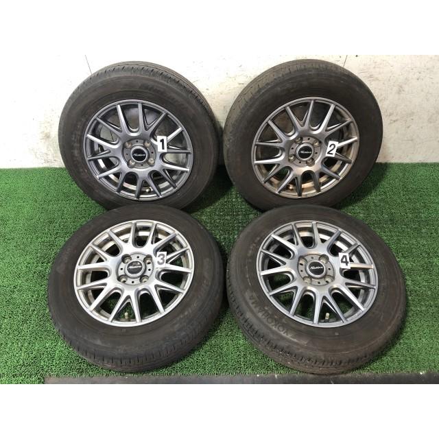 マーチ 社外 14インチ アルミホイール タイヤ 4本セット 5.0J 4穴 PCD 