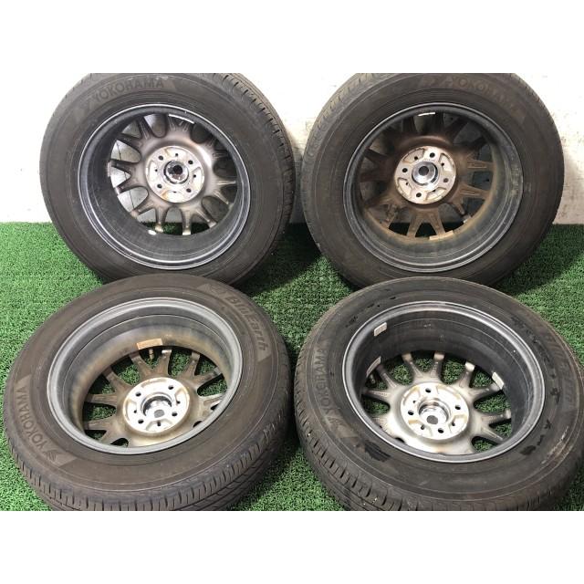 マーチ 社外 14インチ アルミホイール タイヤ 4本セット 5.0J 4穴 PCD 