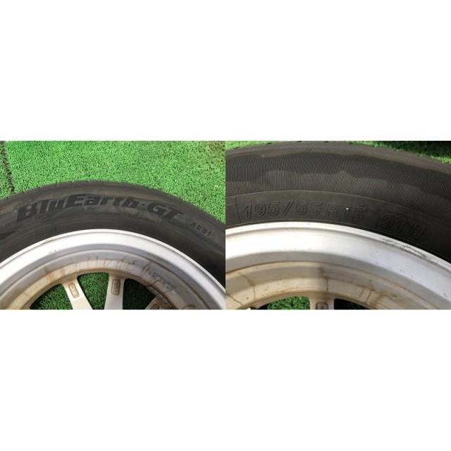 社外アルミ ホイール 4本セット 15インチ 15×6J PCD 100-5H 5穴 195