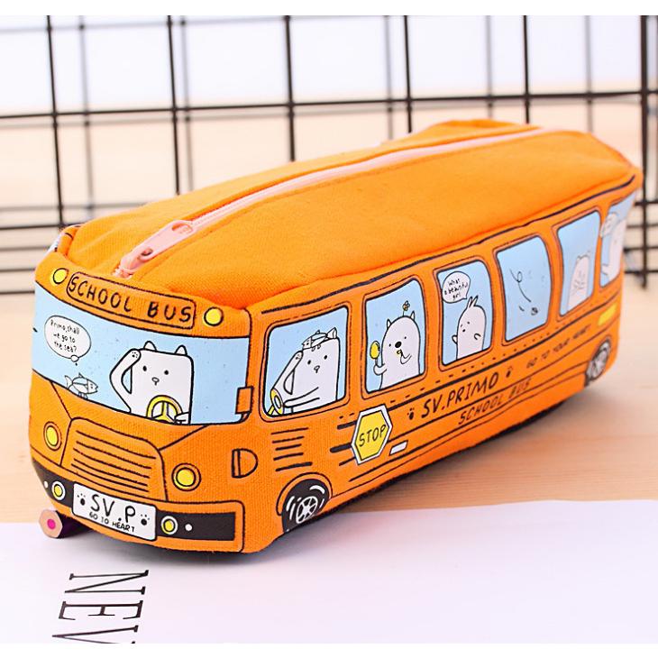 筆箱 小学生 中学生 男子 女子 ペンケース  かわいい おしゃれ バス 大容量 |  | 01