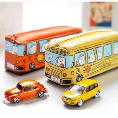 筆箱 小学生 中学生 男子 女子 ペンケース  かわいい おしゃれ バス 大容量 |  | 06