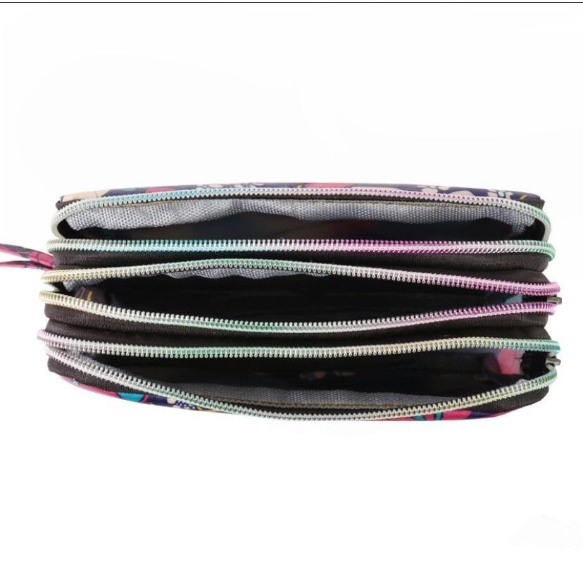 ポーチ 小物入れ 化粧ポーチ 3zip 3層 ファスナー レディース かわいい  誕生日 プレゼントにぴったり 柄がたくさん 母の日 |  | 17