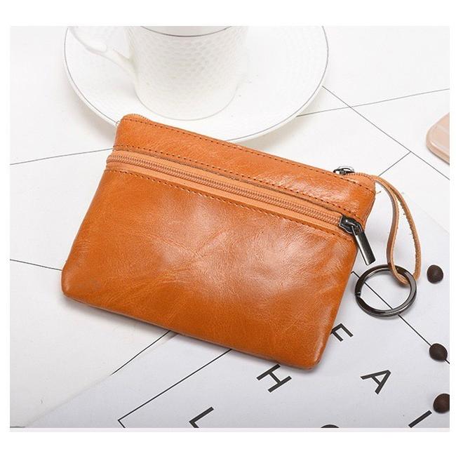 小銭入れ コインケース ミニ財布 牛革 本革 キャメル ブラック レッド メンズ レディース |  | 01