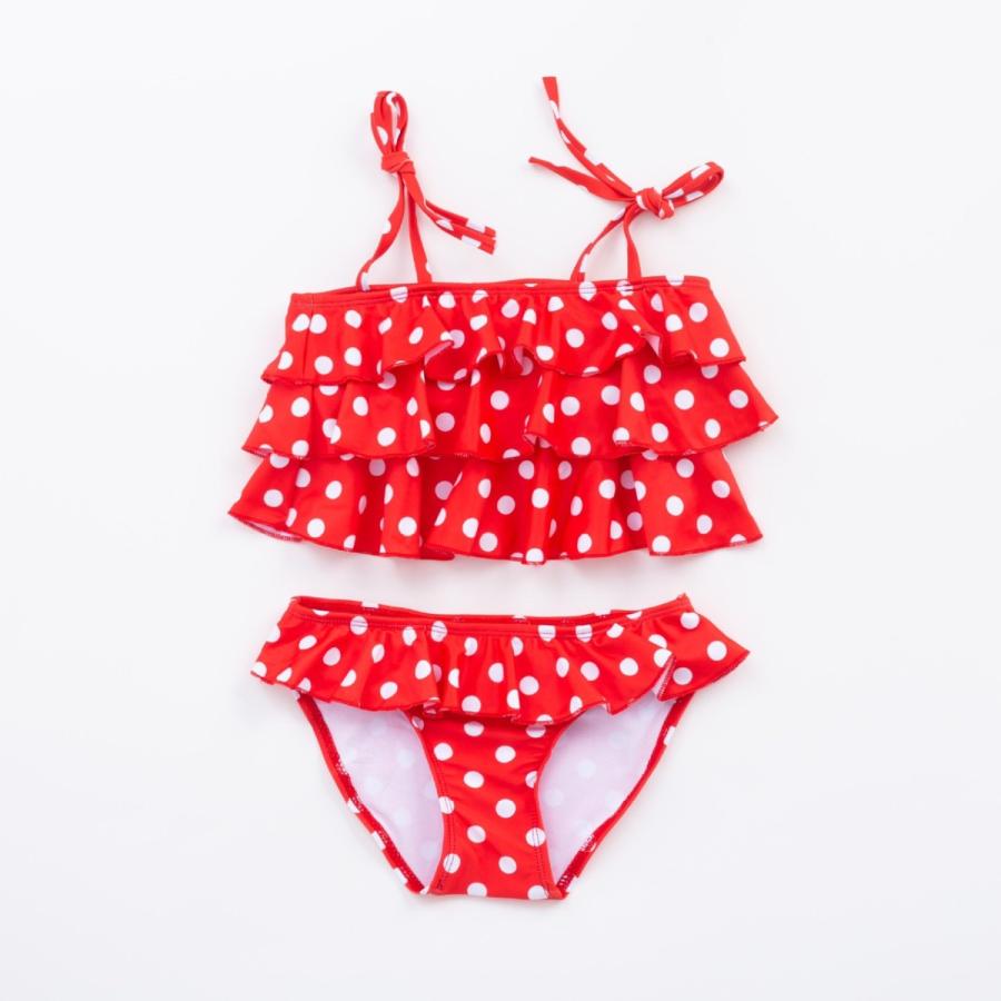水着 女の子 ビキニ ドット柄 水玉 ベビー キッズ 子供 水遊び かわいい 100 110 120 |  | 06