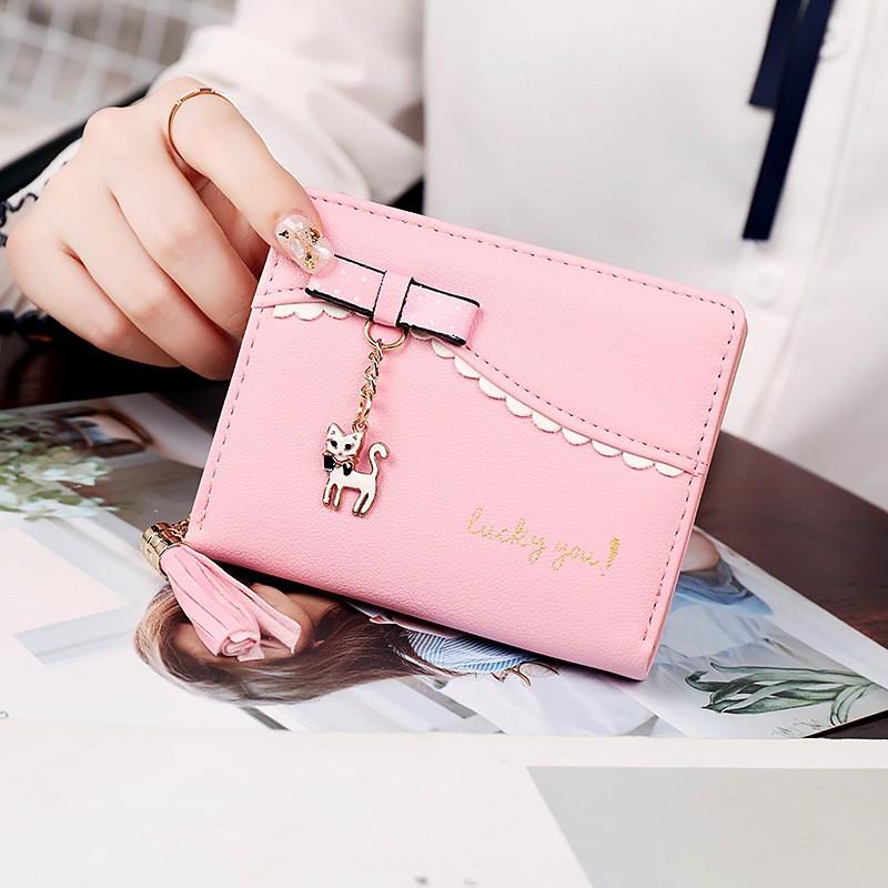 財布 二つ折り 猫 子供 女子 女の子 キッズ 小学生 中学生 高校生 レディース  かわいい おしゃれ プレゼント |  | 20