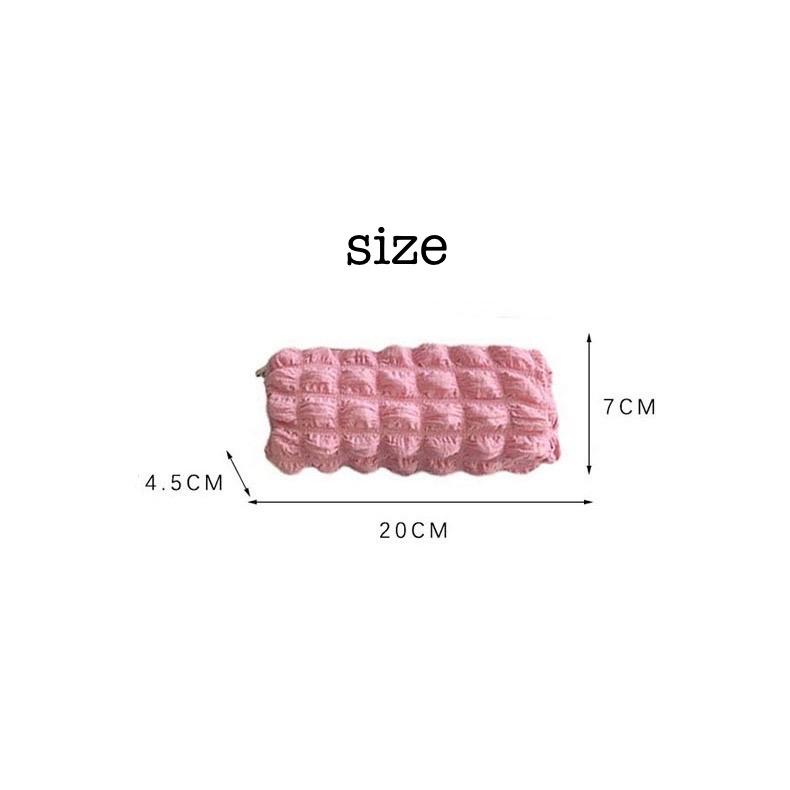 筆箱 ペンケース かわいい シンプル ポップコーン ポコポコ キルティング ポーチ |  | 04