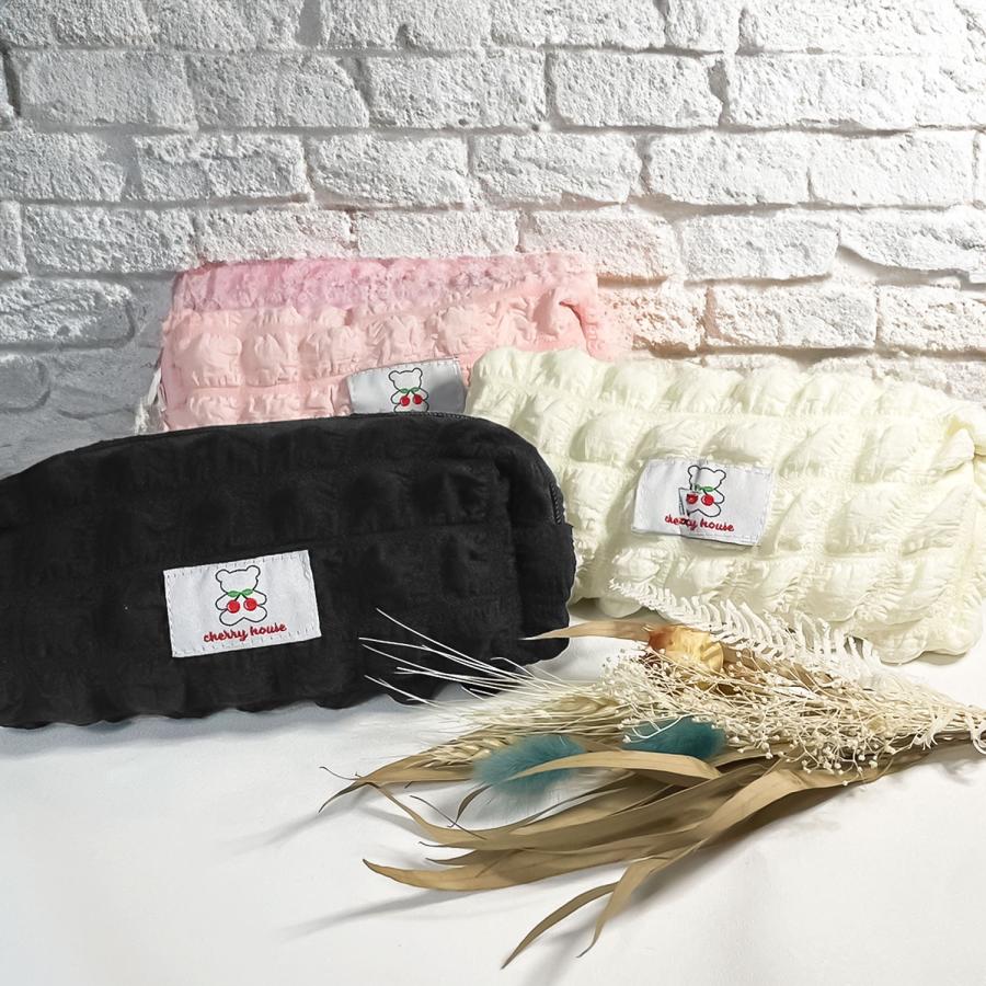 筆箱 ペンケース かわいい シンプル ポップコーン ポコポコ キルティング ポーチ |  | 05