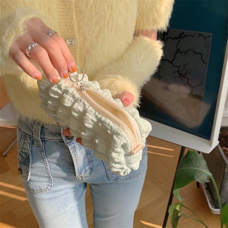 筆箱 ペンケース かわいい シンプル ポップコーン ポコポコ キルティング ポーチ |  | 07