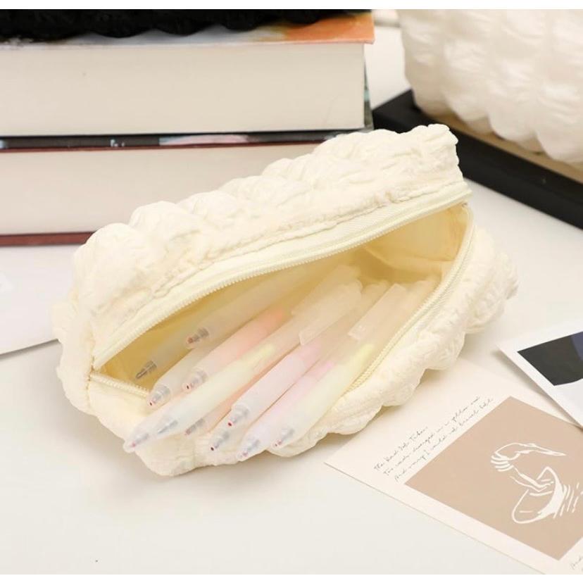 筆箱 ペンケース かわいい シンプル ポップコーン ポコポコ キルティング ポーチ |  | 08