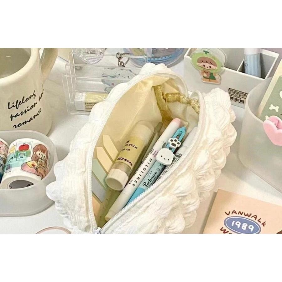 筆箱 ペンケース かわいい シンプル ポップコーン ポコポコ キルティング ポーチ |  | 09