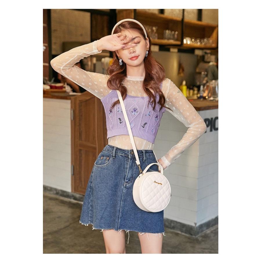 ショルダーバッグ  レディース 小さい ハンドバッグ 軽い  女の子 女子 丸 かわいい |  | 07