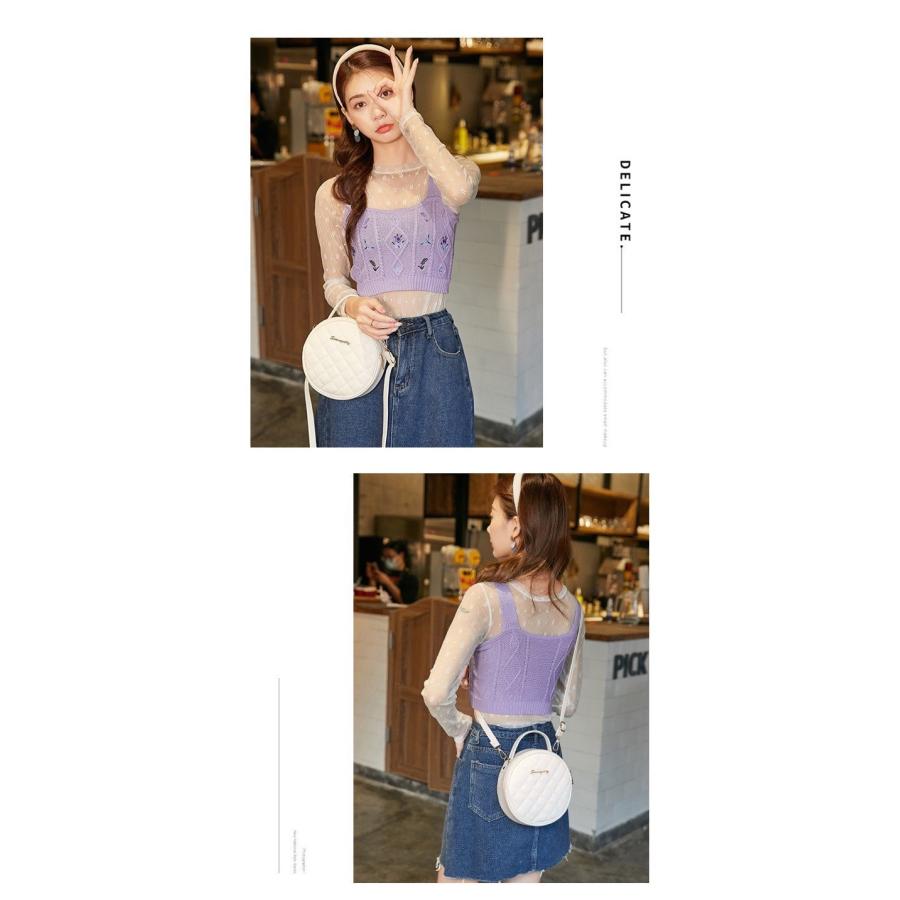 ショルダーバッグ  レディース 小さい ハンドバッグ 軽い  女の子 女子 丸 かわいい |  | 08