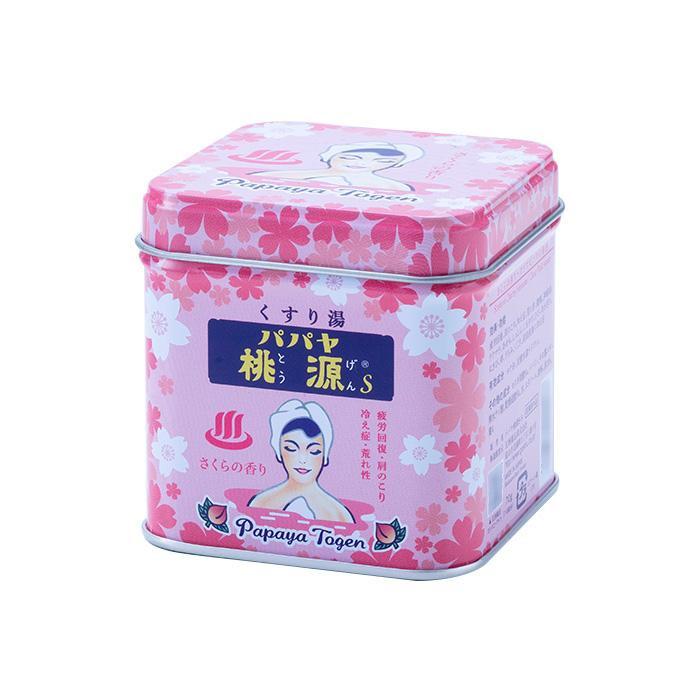 人気ブランドを 五洲薬品 薬用入浴剤 医薬部外品 パパヤ桃源s さくらの香り 70g缶 40個 同梱不可 正規品 Futbolcarrasco Com