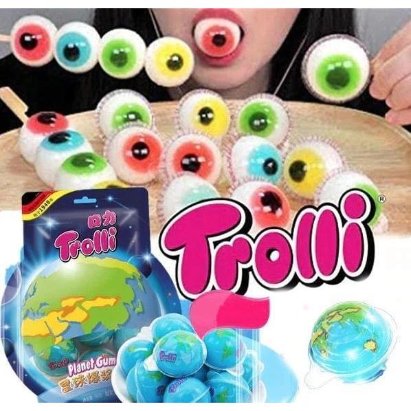 サイズ交換ｏｋ 韓国お菓 Trolli トローリー地球グミ 地球型ゼリー50個 目玉グミ お菓子 海外 外国 スナック お菓子 おつまみ Affaires Sociales Gouv Cg