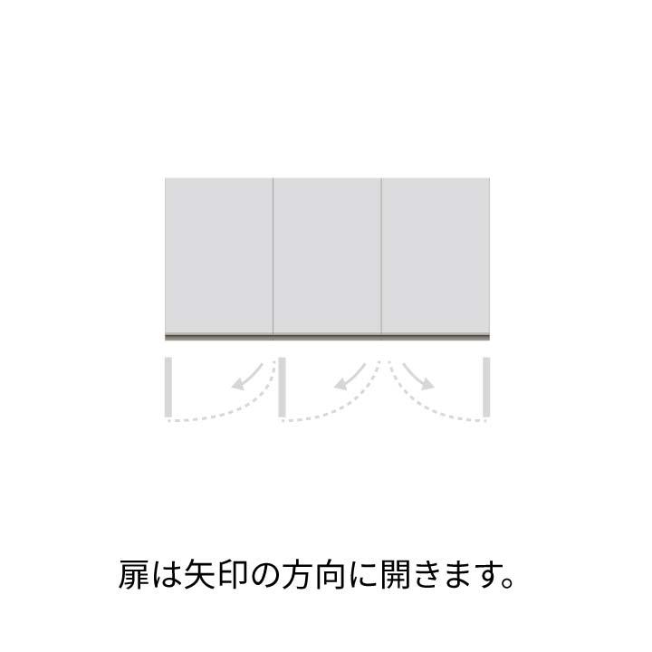 パモウナ 食器棚 上置 幅120cm 奥行33cm ハイタイプ JN 完成品 棚 国産 キッチンボード ダイニングボード カップボード 開き扉 レンジボード レンジ台 送料無料_6