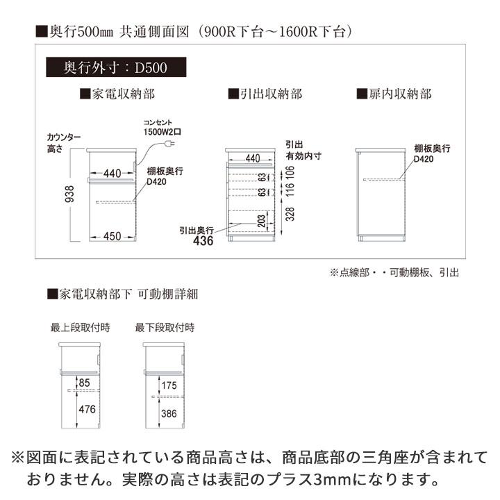 パモウナ 食器棚 幅120cm 奥行50cm 高さ94cm SY 下台販売 完成品