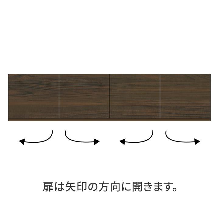 パモウナ 食器棚 上置 幅140cm 奥行33cm ロータイプ SY 完成品 棚 国産 キッチンボード ダイニングボード カップボード レンジボード 送料無料 おしゃれ 収納_6