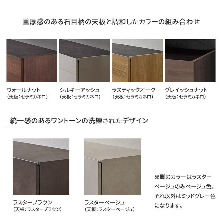 パモウナ チェスト 幅40cm 2段 WV ナチュラル グレー