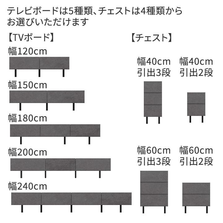 パモウナ Web限定カラー チェスト 幅60cm 3段 セラミック柄 石目柄