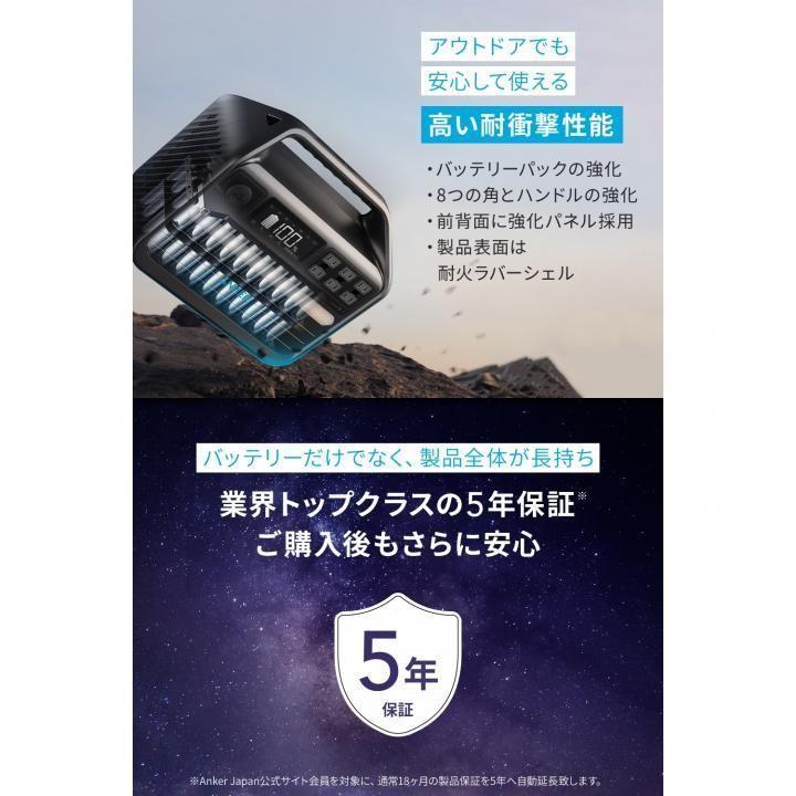 Anker 555 Portable Power Station (PowerHouse 1024Wh) 6倍長寿命 