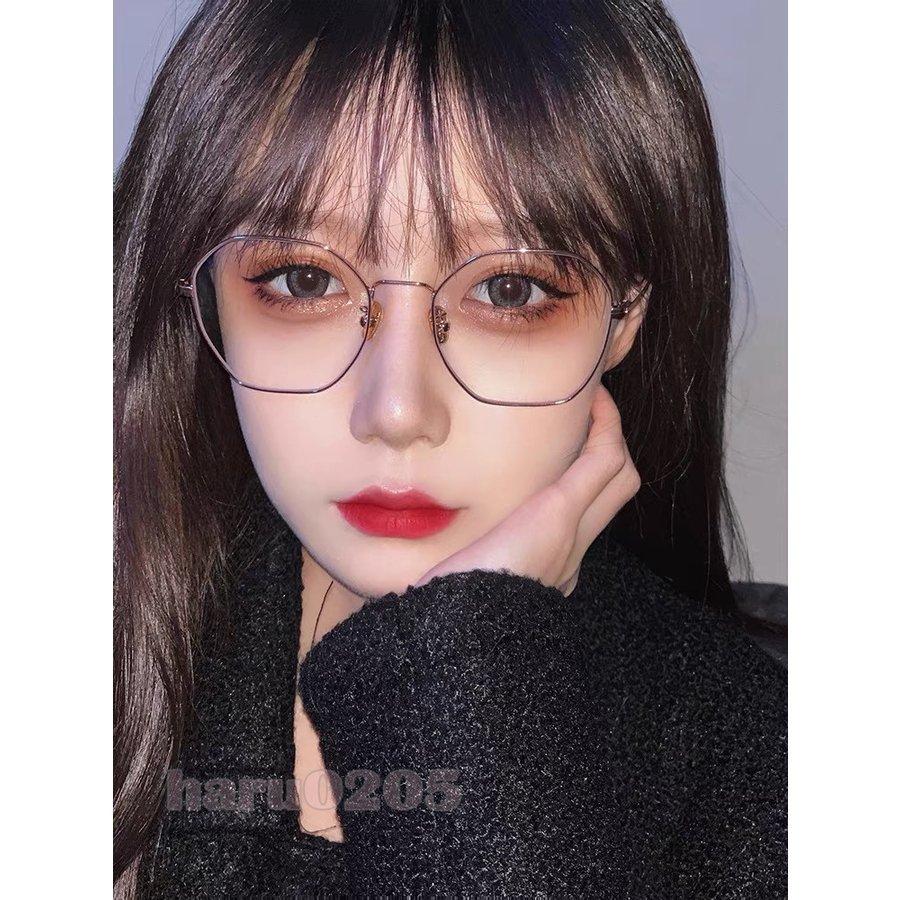 欲しいの 財布 帽子 ファッション小物 伊達メガネ レディース メンズ ファッション メガネ Pcメガネ 軽量 伊達メガネ クリア 度なし 透明 眼鏡 ブルーライトカット おしゃれ 丸形 紫外線 Uvカット メタル めがねフレーム ケース付き 男女兼用 Www Threeriversofs Com