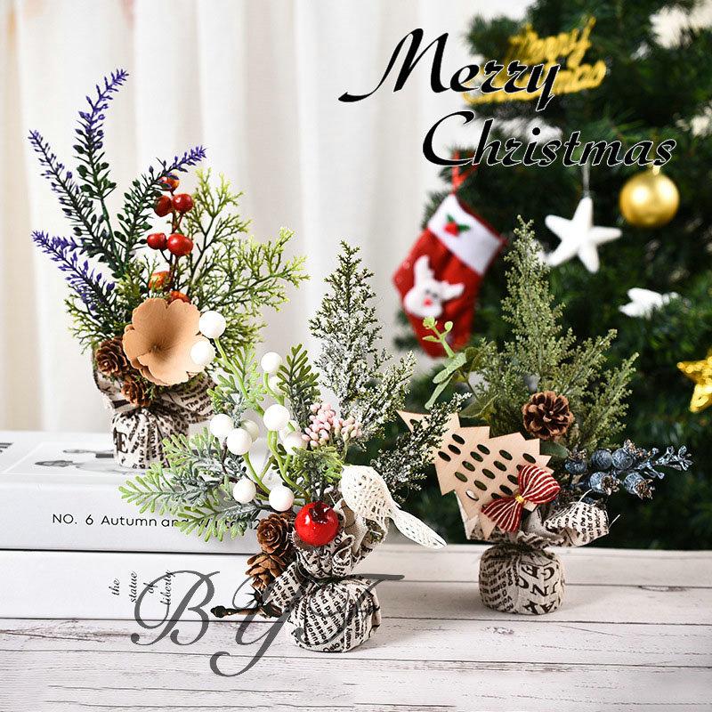 クリスマスツリー 北欧 クリスマス飾り 高さ約25cm 卓上 飾り 装飾 ミニツリー 小型 小さめ 手軽 飾り 可愛い おしゃれ プレゼント 簡単な組立品 C3 Christmas18 Byf 通販 Yahoo ショッピング