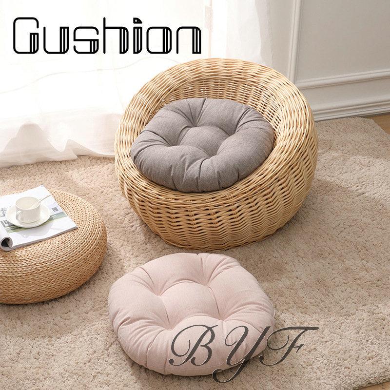 クッション カフェ座布団 丸クッション ラウンドクッション オックス 座布団 丸座布団 フロア 円形 丸型 おしゃれ かわいい シンプル オフィス 椅子 ギフト C3 Hoka09 Byf 通販 Yahoo ショッピング