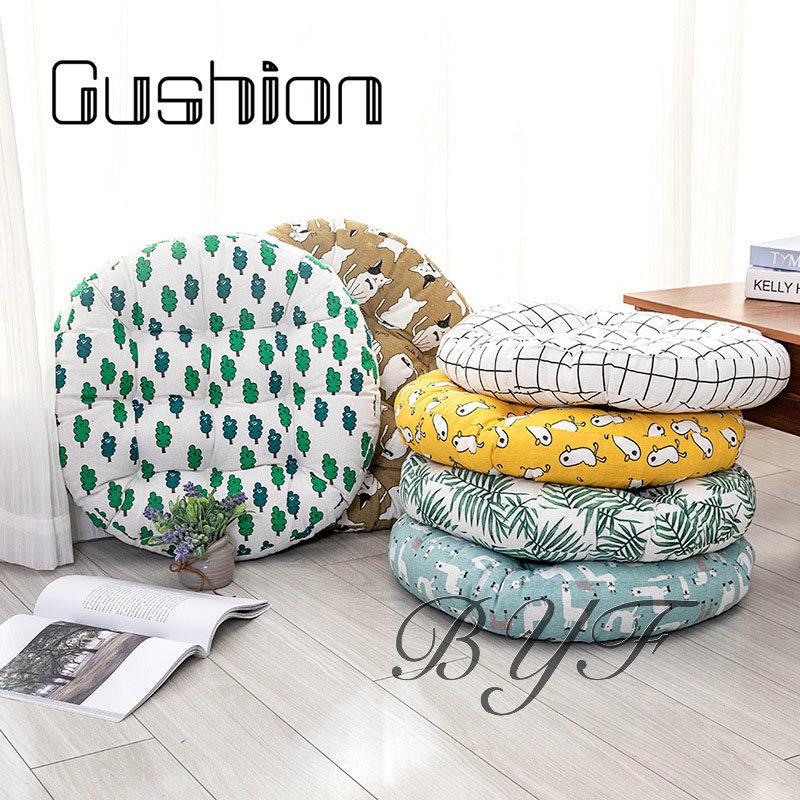 クッション カフェ座布団 丸クッション 円形 厚い 柔らかい 丸形 北欧 丸い 厚い モダン かわいい インスタ映え おしゃれ モダン 引っ越し祝い お尻が痛くない C3 Hoka12 Byf 通販 Yahoo ショッピング