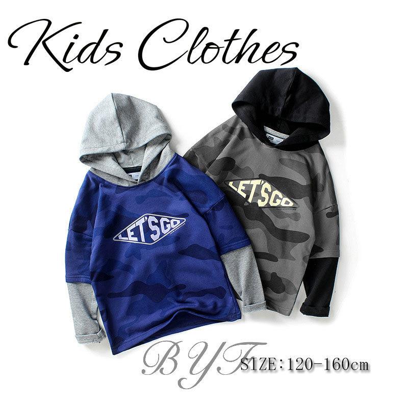 子供服 男の子 春秋冬 長袖 Tシャツ キッズ ジュニア パーカー ロンt フード付き トップス 男児 子ども服 韓国風 おしゃれ 1 160cm C3 Kidsclothes11 Byf 通販 Yahoo ショッピング