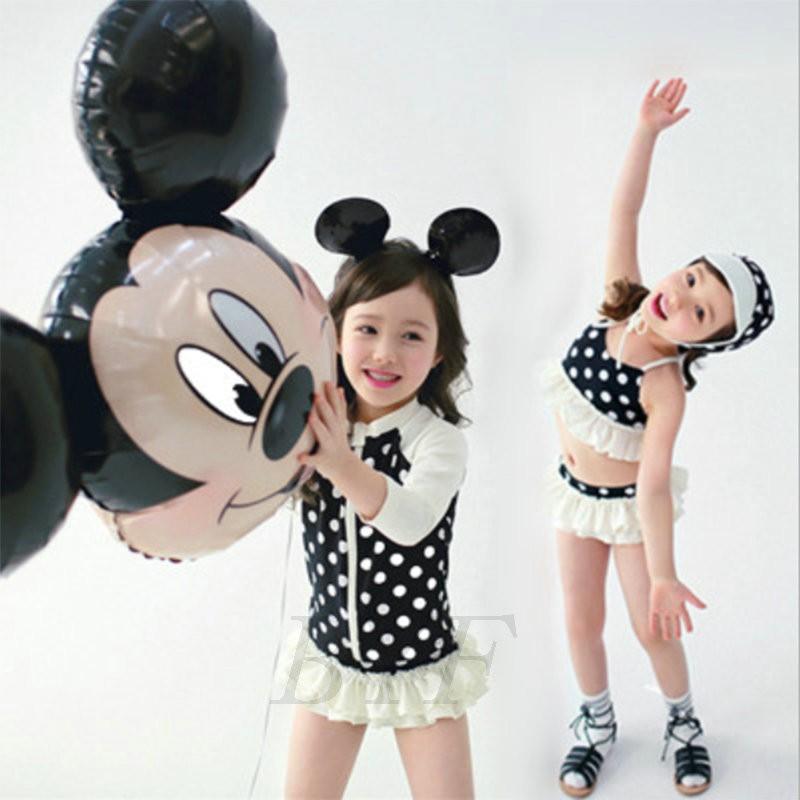 水着 女の子 ラッシュガード ワンピース キッズ ベビー ガールズ 水着 セパレート 4点セット ドット柄 長袖 ビキニ 赤ちゃん 水遊び プール C3 Kidsswimsuit Byf 通販 Yahoo ショッピング