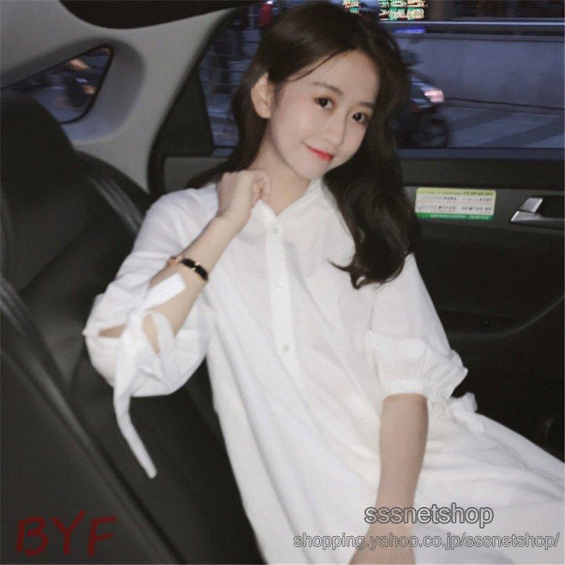 最安値 シンプル 着痩せ おしゃれ キレイめ ファッション 無地 ブラウス トップス レディース 五分袖シャツ ゆったり レトロ カジュアル 五分 七分袖 サイズ S Andreapenrose Com