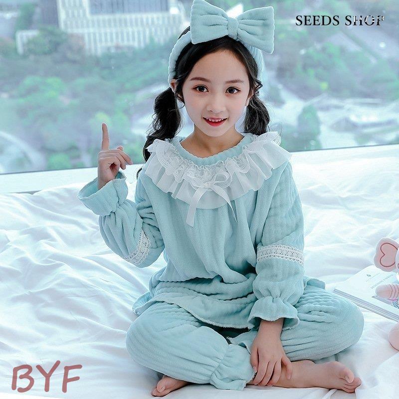 2点セット 子供パジャマ 女の子 ルームウェア ふわふわ モコモコ パジャマ 長袖 上下セット キッズ ジュニア ベビー服 寝巻き 冬 秋冬 Cc21 Wi21zrr271 Byf 通販 Yahoo ショッピング