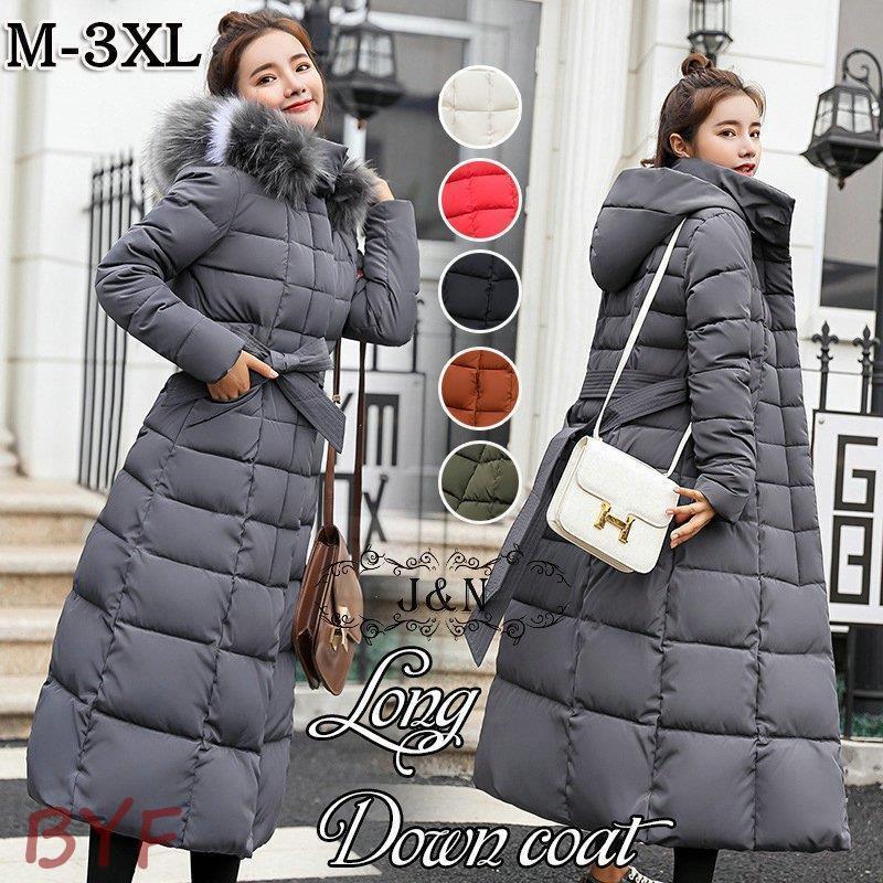 ダウンコート レディース ロング おしゃれ フード付き 人気 高級 代 40代 50代 30代 セール おすすめ 暖かい 安い 韓国 きれいめ 冬 無地 激安