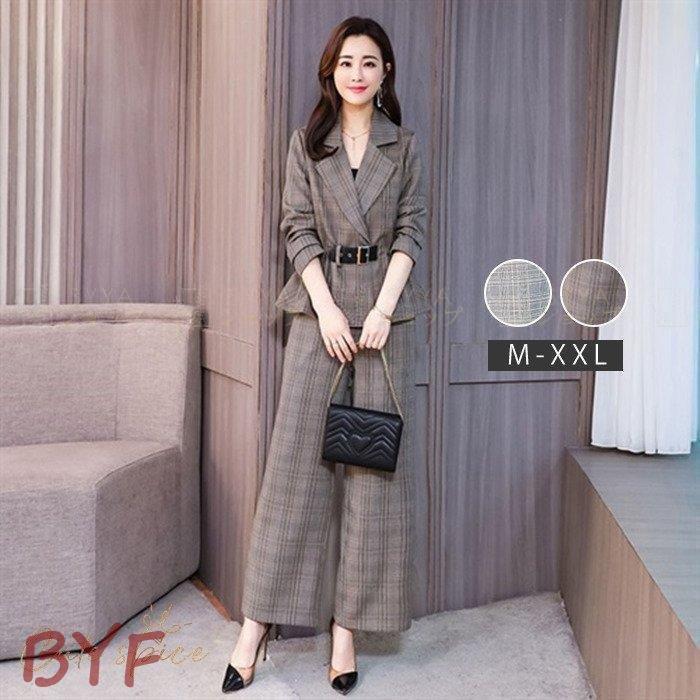 ブランドのギフト スーツ きれいめ カジュアル オフィス 秋 長袖 セットアップ パンツ 30代 エレガント フォーマル パーティードレス 大きいサイズ レディース ミセス 50代 40代 セットアップ サイズ M Www Meyer Be