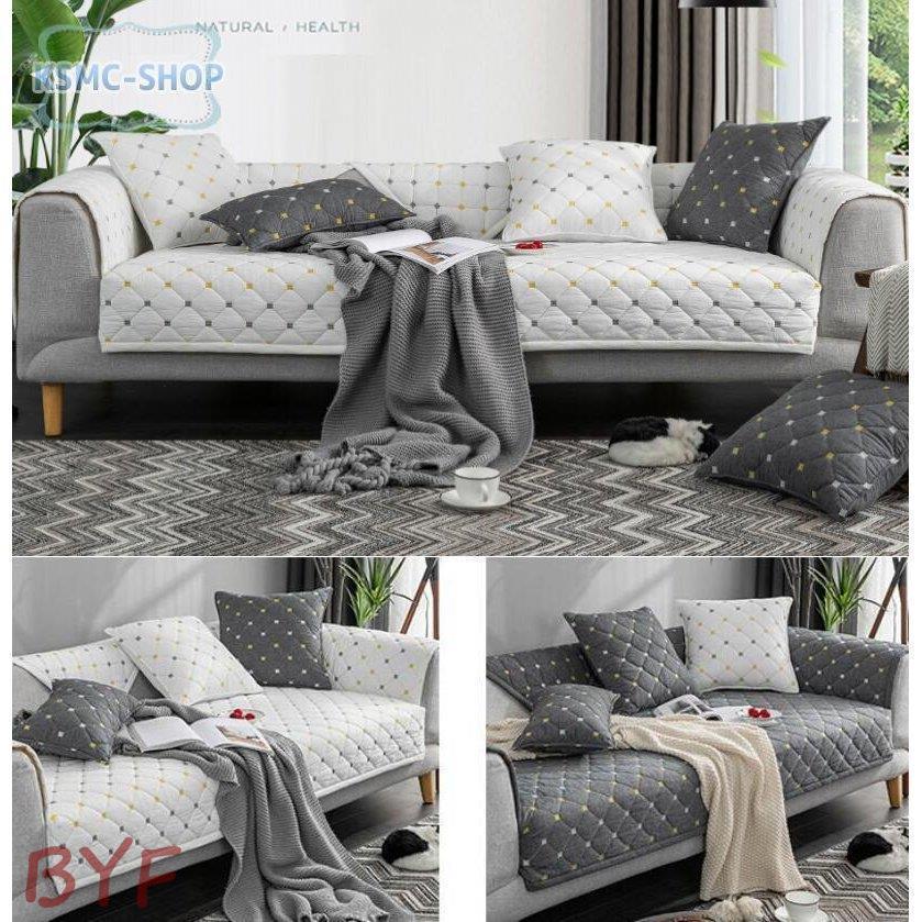 気質アップ ソファーカバー おしゃれ 北欧 可愛い オールシーズン用 3人掛け 肘あり 肘なし 丸洗い 肌触り 四季通用 通気性 洗濯ok ソファー保護 マルチカバー Cisama Sc Gov Br