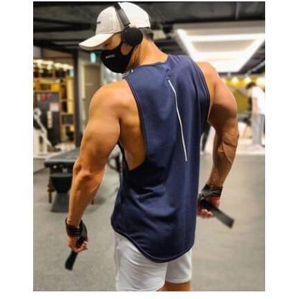 タンクトップ メンズ トップス トレーニングウェア ノースリーブ 筋トレ ジム スポーツウェア 速乾 フィットネス トレーニングウェア ジョギング 運動 快適 吸汗 Sojh2517f64e Byf 通販 Yahoo ショッピング