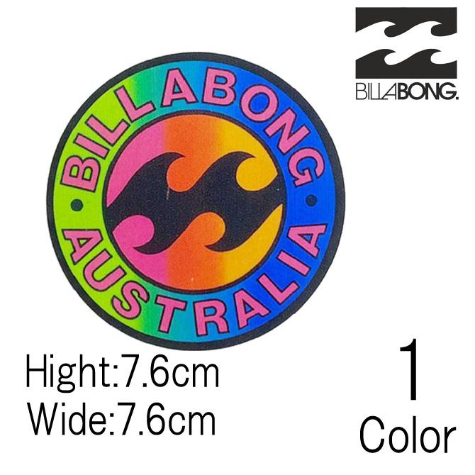 BILLABONG（ビラボン） プリントステッカー 7.6cm : バイザシー - 通販